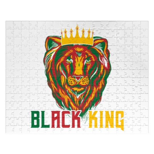 African American Lion Jigsaw Puzzles