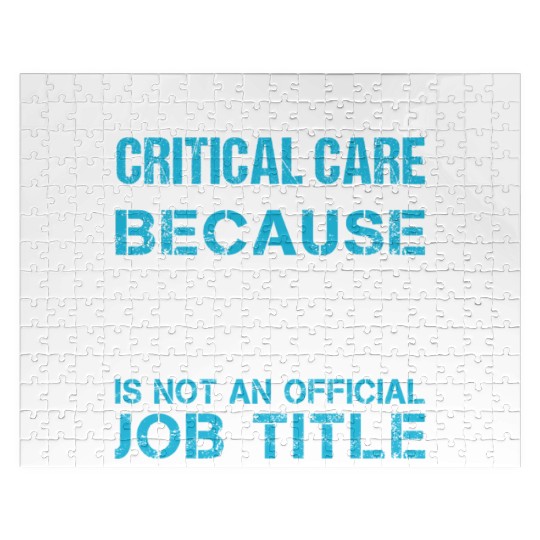 Registered Nurse Critical Care Jigsaw Puzzles - Freaking