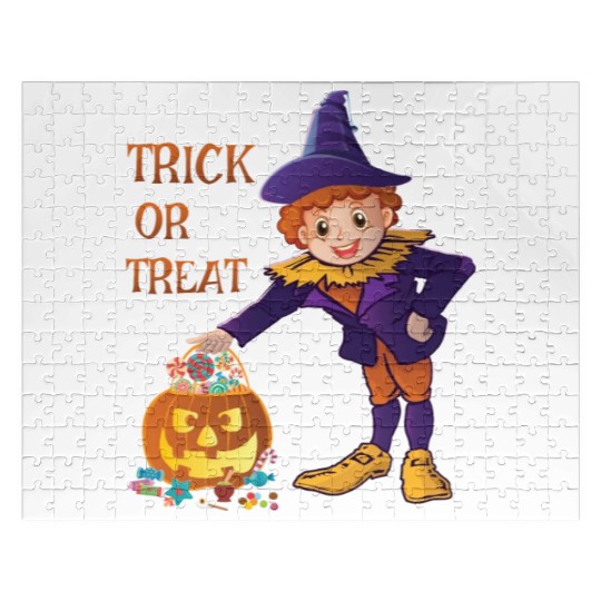 Trick Or treat halloween Jigsaw Puzzles