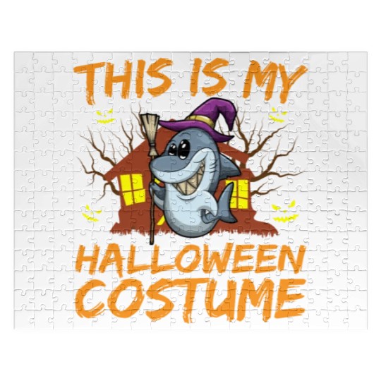 Scary Creepy Animal This Is My Halloween Costume Jigsaw Puzzles