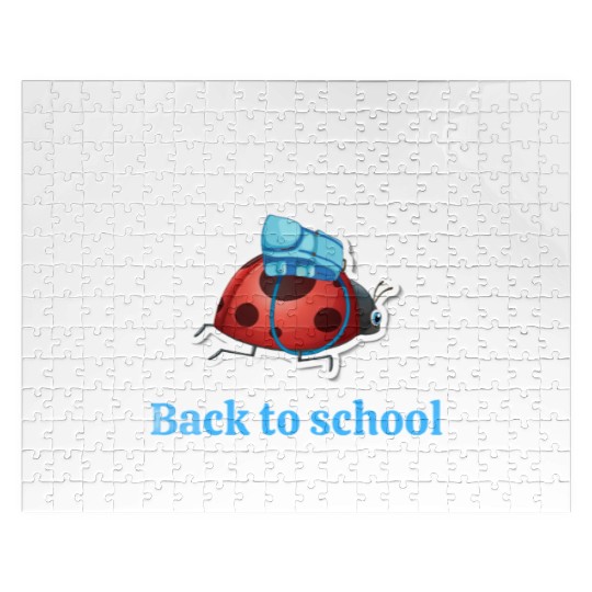 Ladybug back to school Jigsaw Puzzles