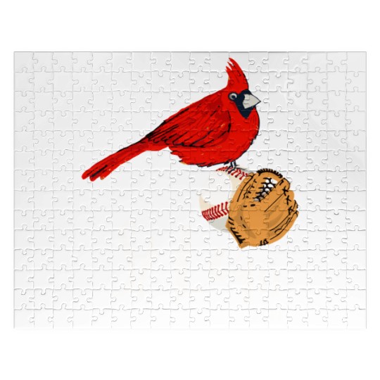 Saint Louis Red Cardinal 2019 Bird Player Jigsaw Puzzles