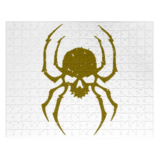 Spider Skull Jigsaw Puzzles