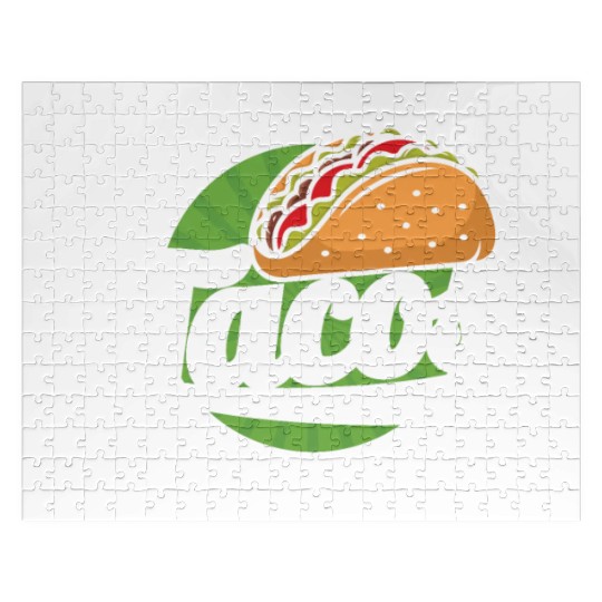 Mexican Tacos Food Lifestyle Food Lover Gifts Idea Jigsaw Puzzles