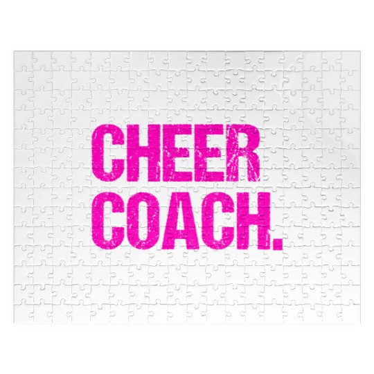 Best Cheer Coach Ever Cheer-leading Gift Idea Jigsaw Puzzles