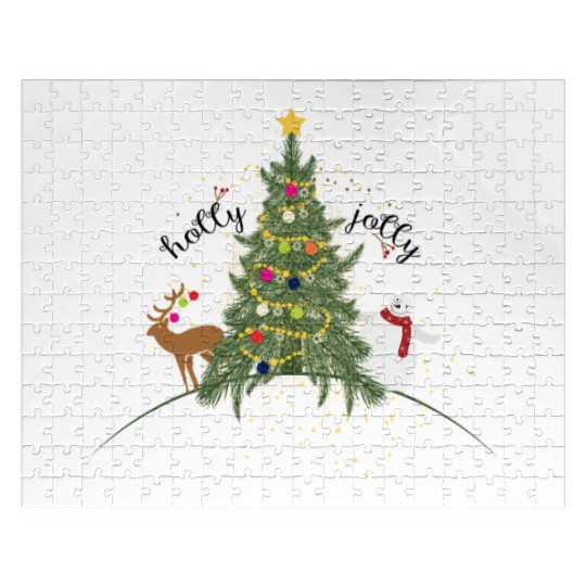 Christmas Holly Jolly Jigsaw Puzzles