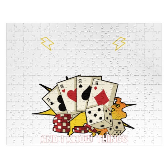 Poker Casino Poker Player Gambling Roulette Gift Jigsaw Puzzles