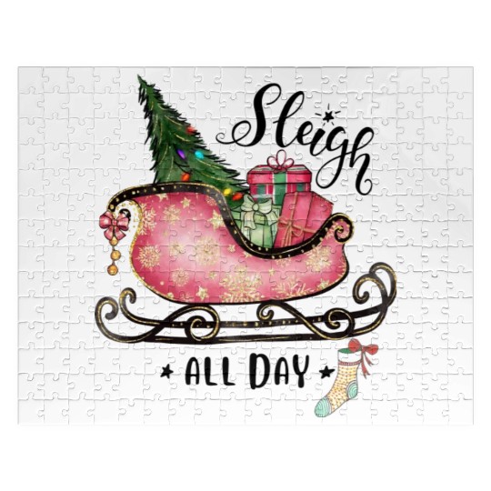 Sleigh All Day Jigsaw Puzzles