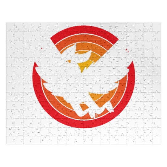 Funny Cryptid Live Laugh Lurk Mothman Jigsaw Puzzles