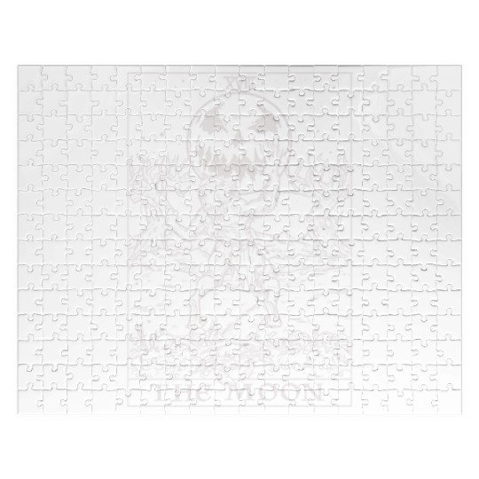 The Moon Tarot Card Halloween Werewolf Gothic Horr Jigsaw Puzzles