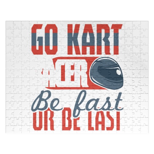 Its A Race Day Go Kart Racing Jigsaw Puzzles