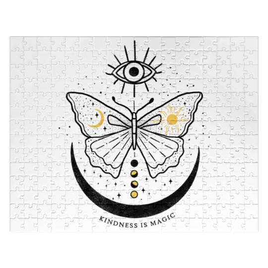 Kindness is magic Jigsaw Puzzles