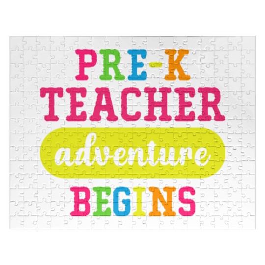 Pre K Teacher Adventure Begins Jigsaw Puzzles