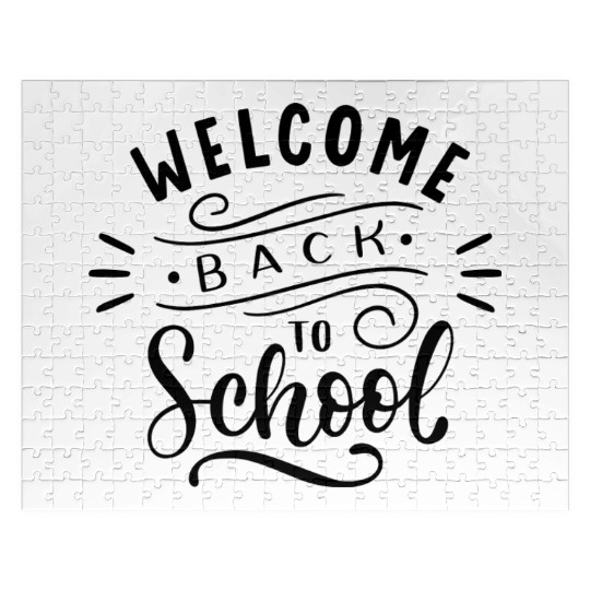 WELCOME BACK TO SCHOOL Jigsaw Puzzles