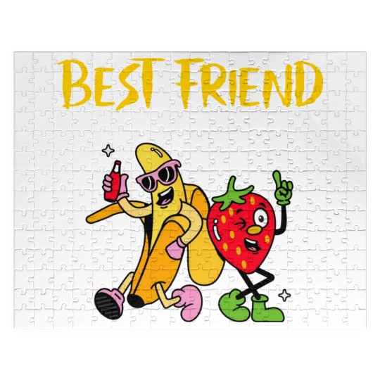 Banana design cartoon Jigsaw Puzzles