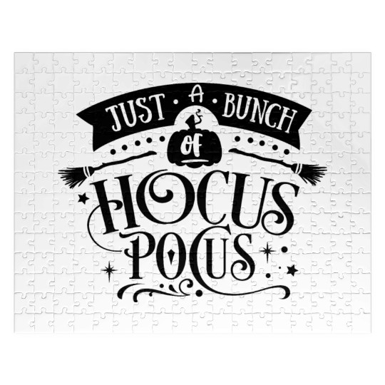 Just a bunch of Hocus Pocus Jigsaw Puzzles