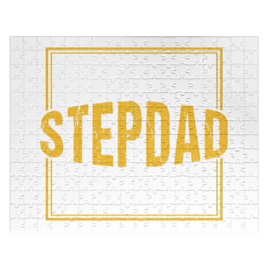 Best Stepdad Ever Stepfather Fathers Day Step Dad Jigsaw Puzzles
