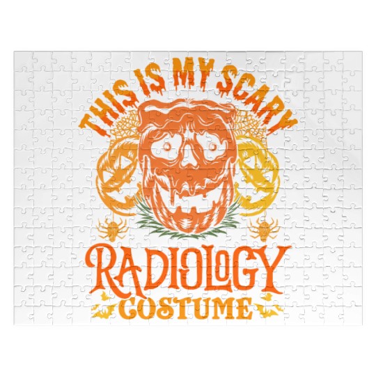 This Is My Scary Radiology Costume Funny Halloween Jigsaw Puzzles