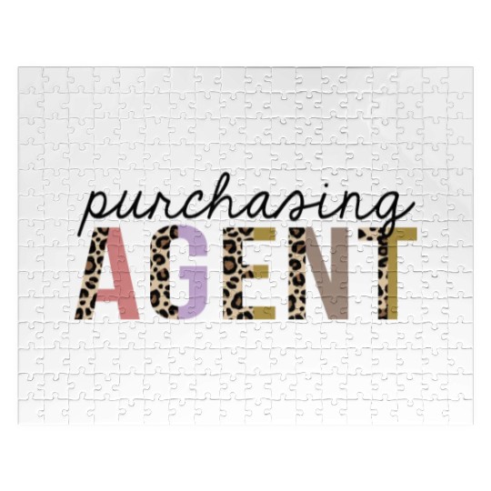 Purchasing Agent Leopard Print Funny Jigsaw Puzzles