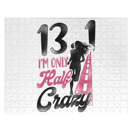 Running Runner Half Marathon Half Jigsaw Puzzles