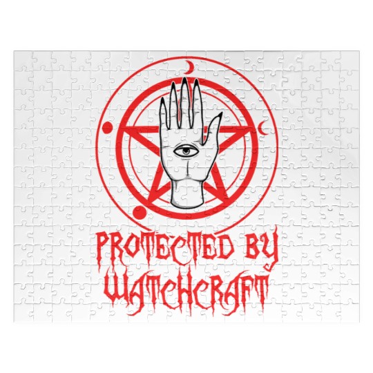 Protected By Witchcraft Jigsaw Puzzles