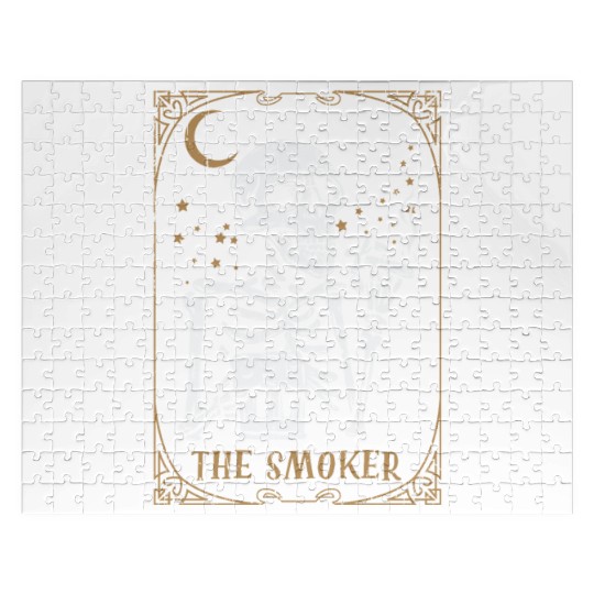 Tarot Card Occult Club Gothic Vice Drinker Smoker Jigsaw Puzzles