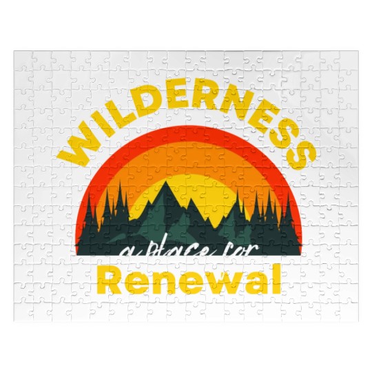 Wilderness a place for Renewal Jigsaw Puzzles