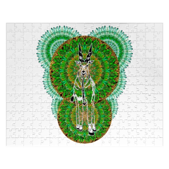 African Nature 05 Eland Jigsaw Puzzles