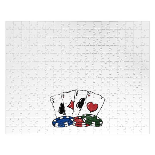 Money from Inept Opponentss Poker Gambler Poker Jigsaw Puzzles
