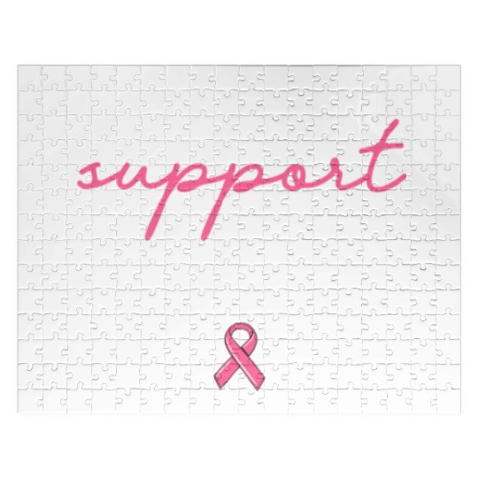 Breast Cancer Support Squad Matching Family Jigsaw Puzzles