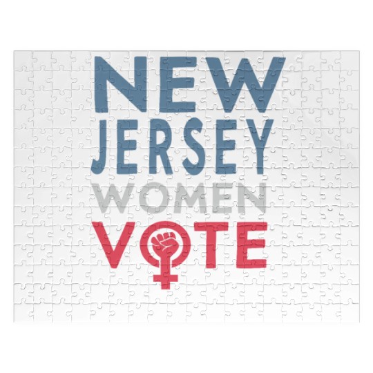 New Jersey Women Vote Voter 2022 Election Jigsaw Puzzles