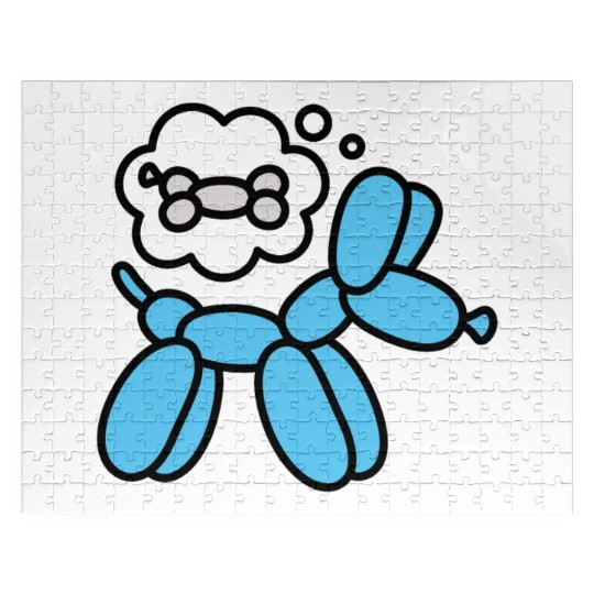 Balloon animal balloon dog balloon artist bone Jigsaw Puzzles