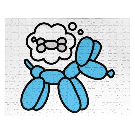 Balloon animal balloon twister balloon dog bone Jigsaw Puzzles