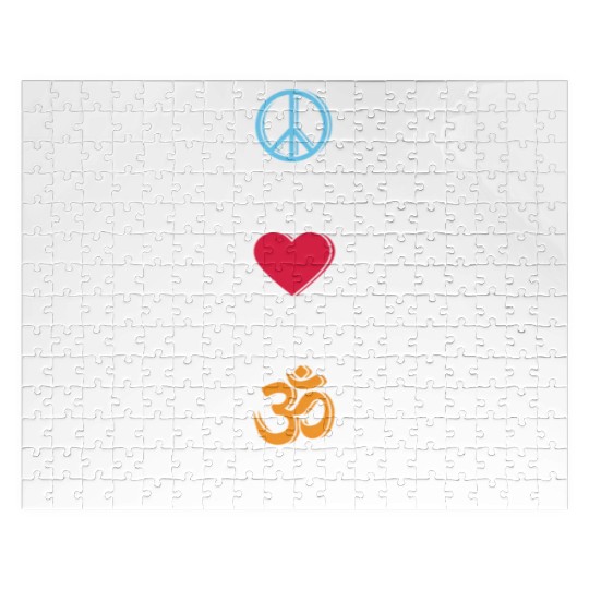Relax Yoga Time Mandala Meditate Love Yoga Jigsaw Puzzles