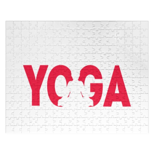 Relax Yoga Time Mandala Meditate Men Do Yoga Jigsaw Puzzles