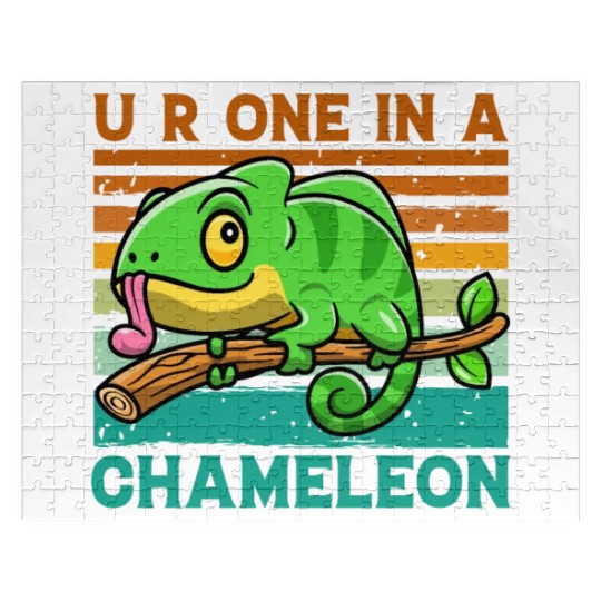 U R One in a Chameleon Jigsaw Puzzles