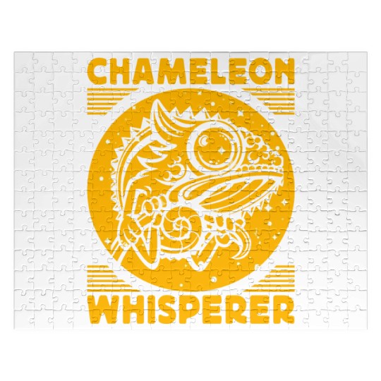 Chameleon Whisperer Jigsaw Puzzles
