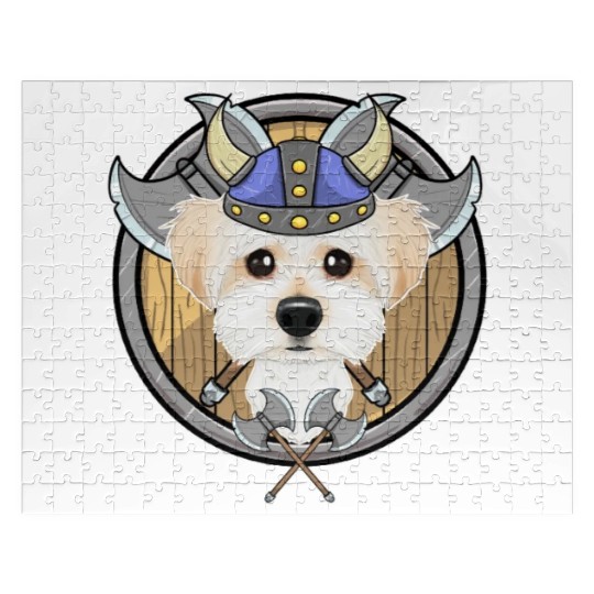 Maltese I Valhalla I Viking Jigsaw Puzzles