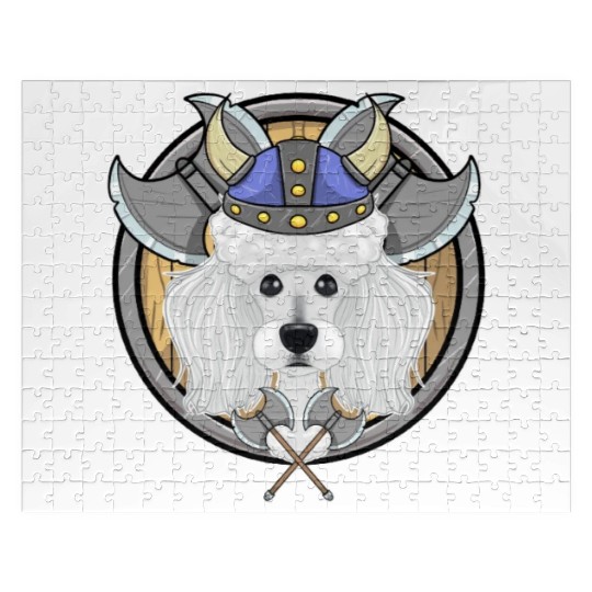Poodle I Valhalla I Viking Jigsaw Puzzles