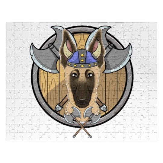Malinois I Valhalla I Viking Jigsaw Puzzles