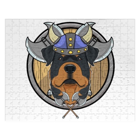 Rottweiler I Valhalla I Viking Jigsaw Puzzles