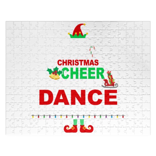 Dance Teacher Christmas Jigsaw Puzzles Elf Cheer Jigsaw Puzzles