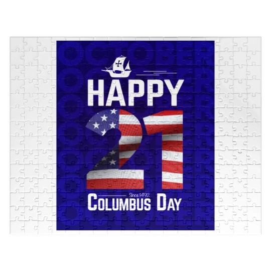 Columbus Day Since 1492 Christopher Columbus Jigsaw Puzzles
