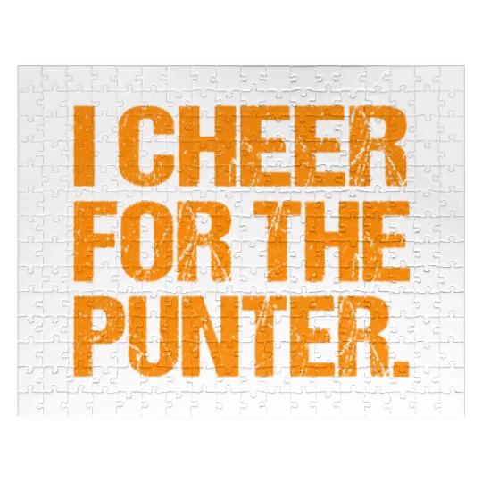 I Cheer For The Punter 2022 Jigsaw Puzzles