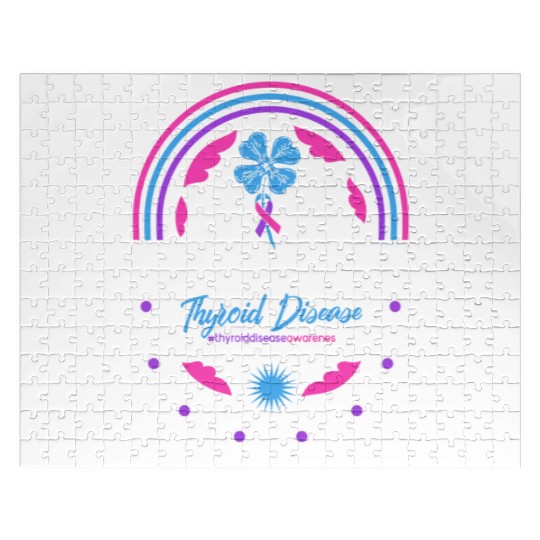 Thyroid Cancer Awareness Jigsaw Puzzles, With Any Luck