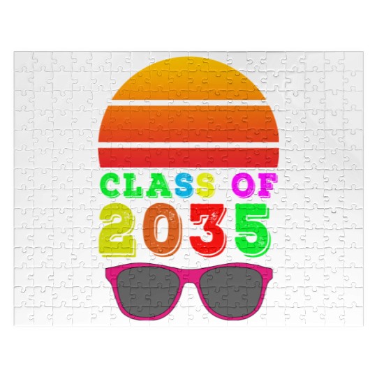 Class Of 2035 Kindergarten Teacher Back To School Jigsaw Puzzles