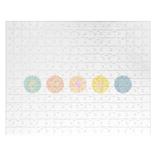Ishihara Numbers - Listen To The 90s Jigsaw Puzzles