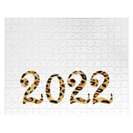 Senior Class Of 2022 Leopard Print Jigsaw Puzzles