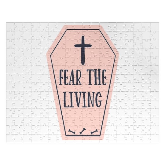 Funny Funeral Home Owner Mortuary Science Morticia Jigsaw Puzzles