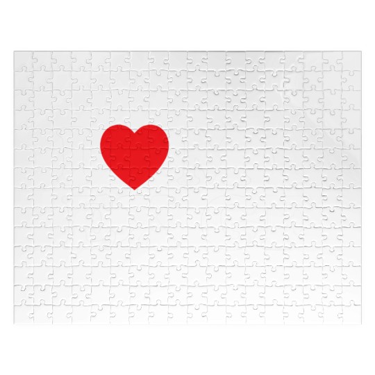 Funny I Heart My Ex GF I Love My Ex Girlfriend Jigsaw Puzzles